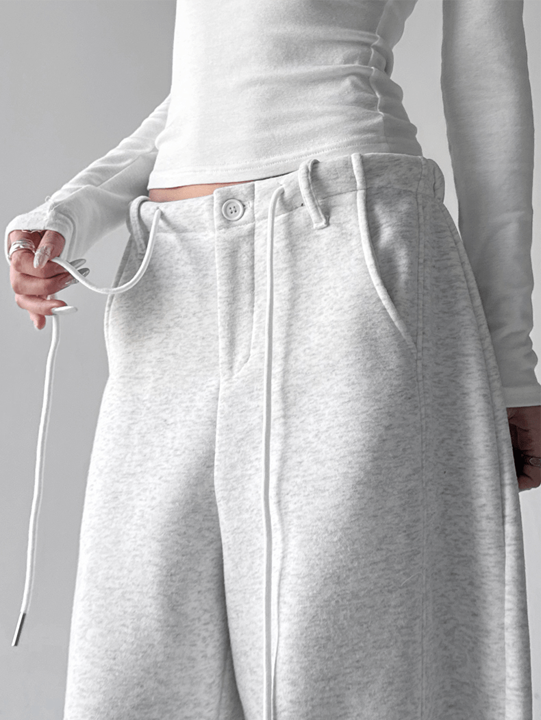 Ultra Fleece - Lined Pleated Wide - Leg Sweatpants - COPPING THREADS - CT Select