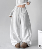 Ultra Fleece - Lined Pleated Wide - Leg Sweatpants - COPPING THREADS - CT Select