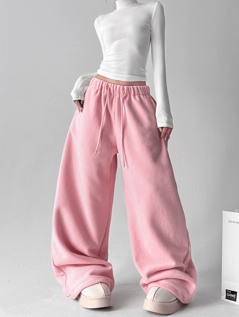 Ultra Plush Fleece Wide - Leg Lounge Pants - COPPING THREADS - CT Select