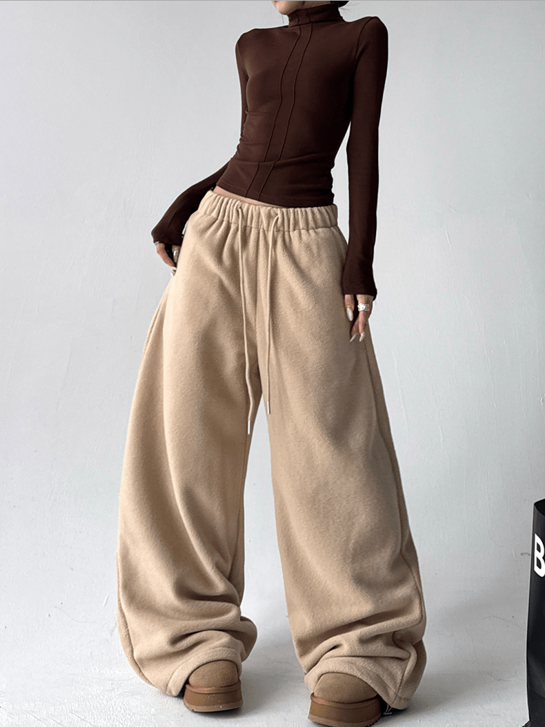 Ultra Plush Fleece Wide - Leg Lounge Pants - COPPING THREADS - CT Select