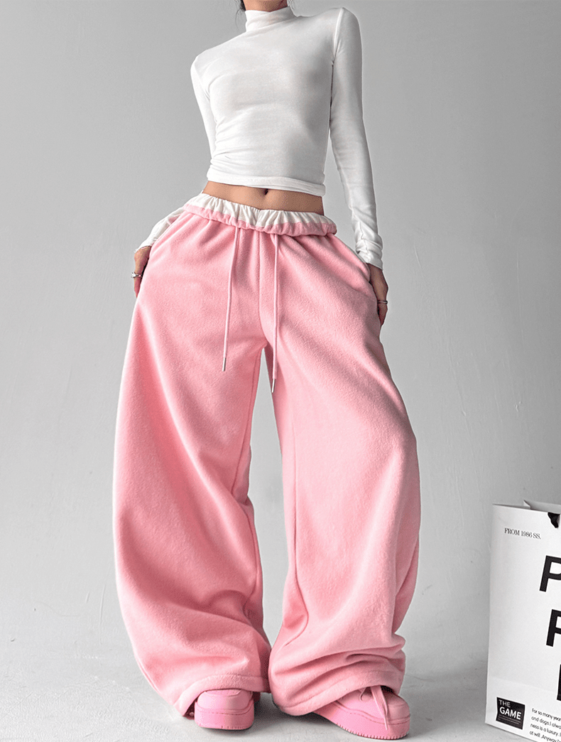Ultra Plush Fleece Wide - Leg Lounge Pants - COPPING THREADS - CT Select