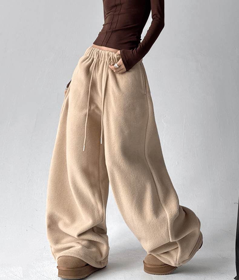 Ultra Plush Fleece Wide - Leg Lounge Pants - COPPING THREADS - CT Select