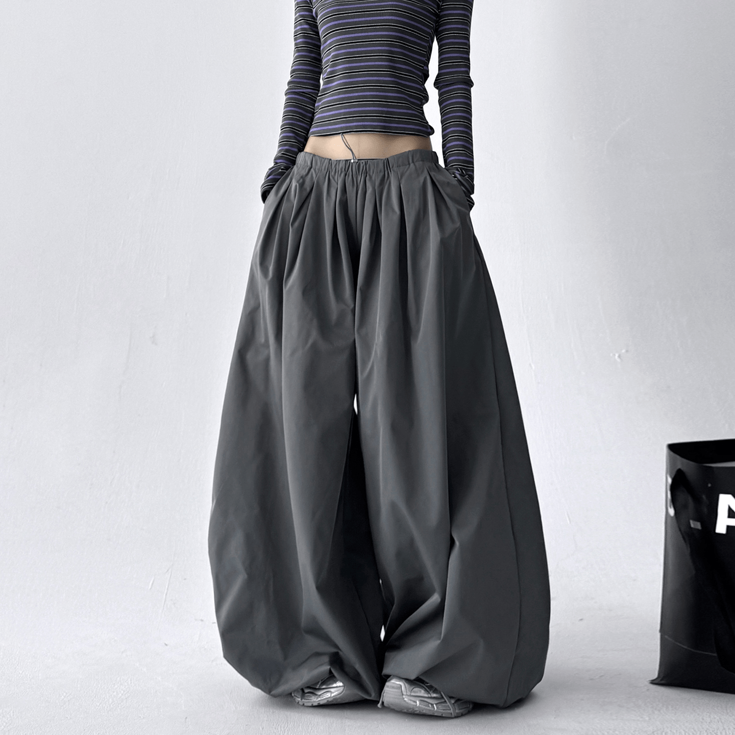 Ultra Wide‑Leg Puff Pants - COPPING THREADS - CT Select Hauptbild