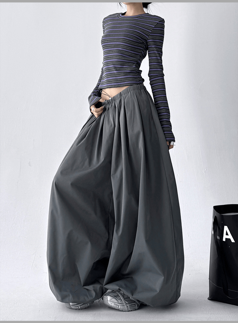 Ultra Wide‑Leg Puff Pants - COPPING THREADS - CT Select