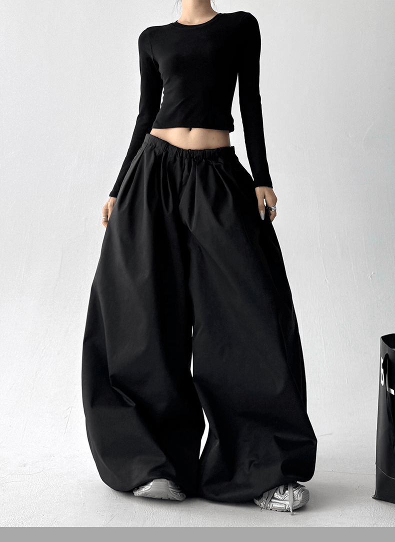 Ultra Wide‑Leg Puff Pants - COPPING THREADS - CT Select