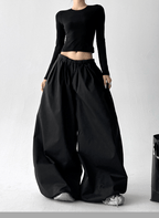 Ultra Wide‑Leg Puff Pants - COPPING THREADS - CT Select