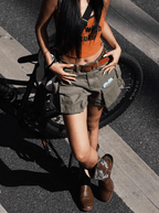 Utility Cargo Shorts - COPPING THREADS - Yokuku