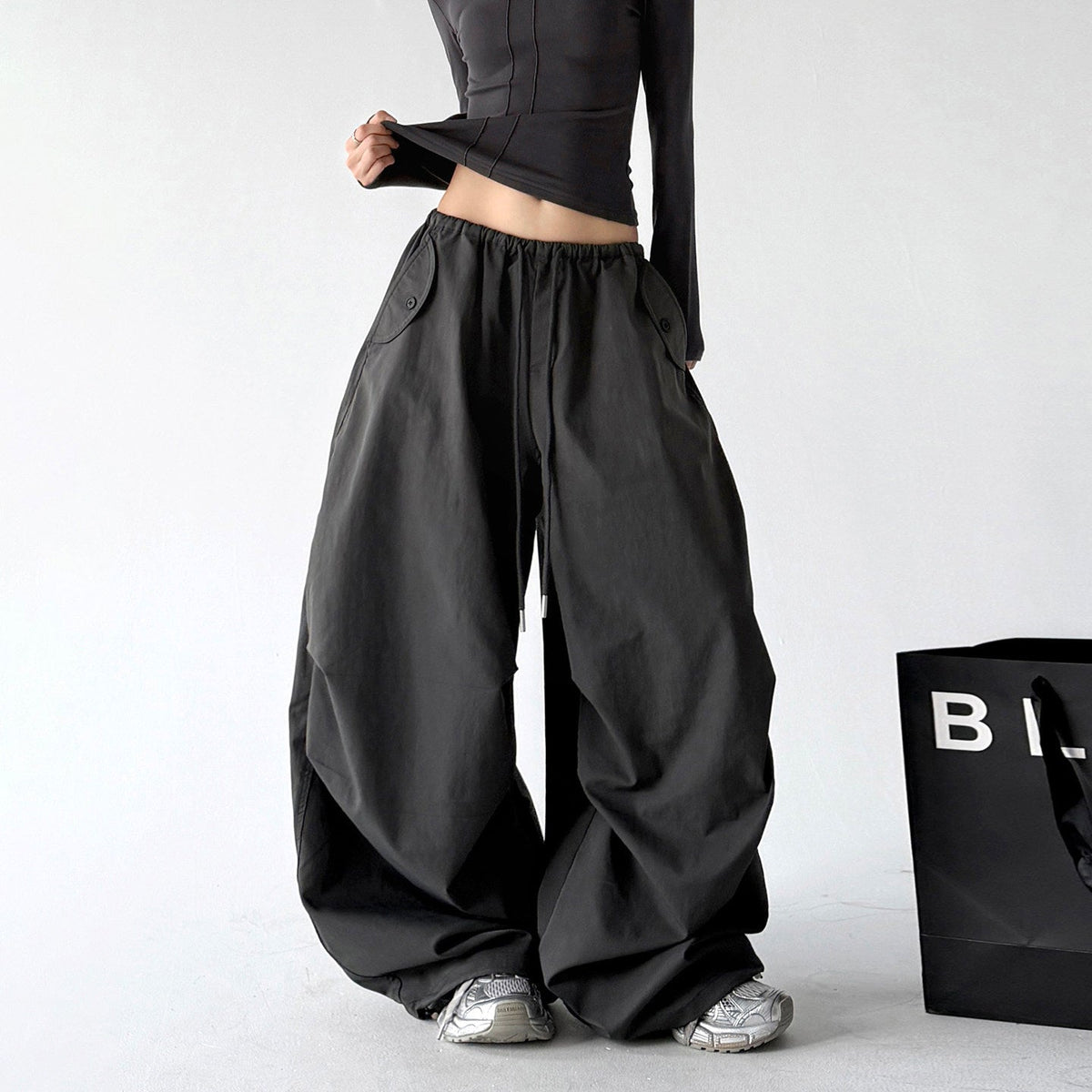 Utility-Drape Balloon Pants - CT8961 - COPPING THREADS - CT ORIGINALS Main image