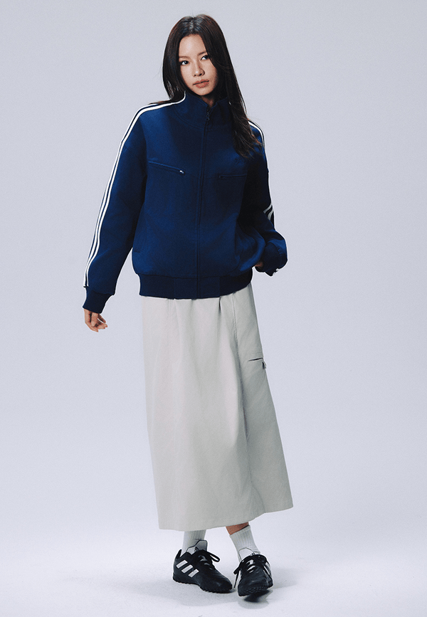 Utility Pocket A - Line Midi Skirt - COPPING THREADS - RAPPEYE