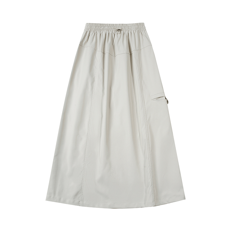 Utility Pocket A - Line Midi Skirt - COPPING THREADS - RAPPEYE