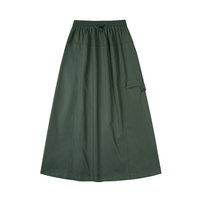 Utility Pocket A - Line Midi Skirt - COPPING THREADS - RAPPEYE