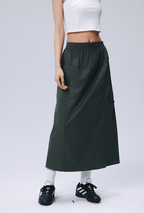 Utility Pocket A - Line Midi Skirt - COPPING THREADS - RAPPEYE