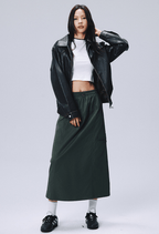 Utility Pocket A - Line Midi Skirt - COPPING THREADS - RAPPEYE