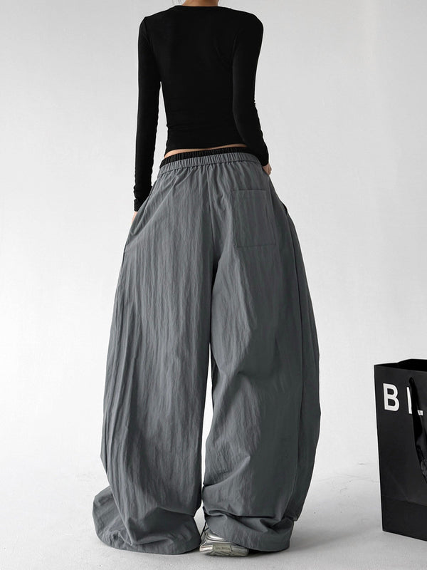 Utility-Pocket Wide-Leg Pants - CT66204 - COPPING THREADS - CT ORIGINALS