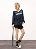 V - Neck Color Block Stripe Sleeve Sports Jersey - COPPING THREADS - CT Select