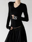 V-Neck Long-Sleeve T-Shirt - COPPING THREADS - CT ORIGINALS