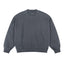 IDLT washed sweatshirt, gray front.