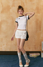 Vintage '76 Print Crop Tee - COPPING THREADS - CHICISLAND