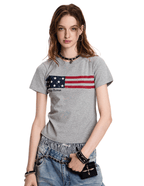 Vintage American Flag Fitted Tee - COPPING THREADS - CT Select