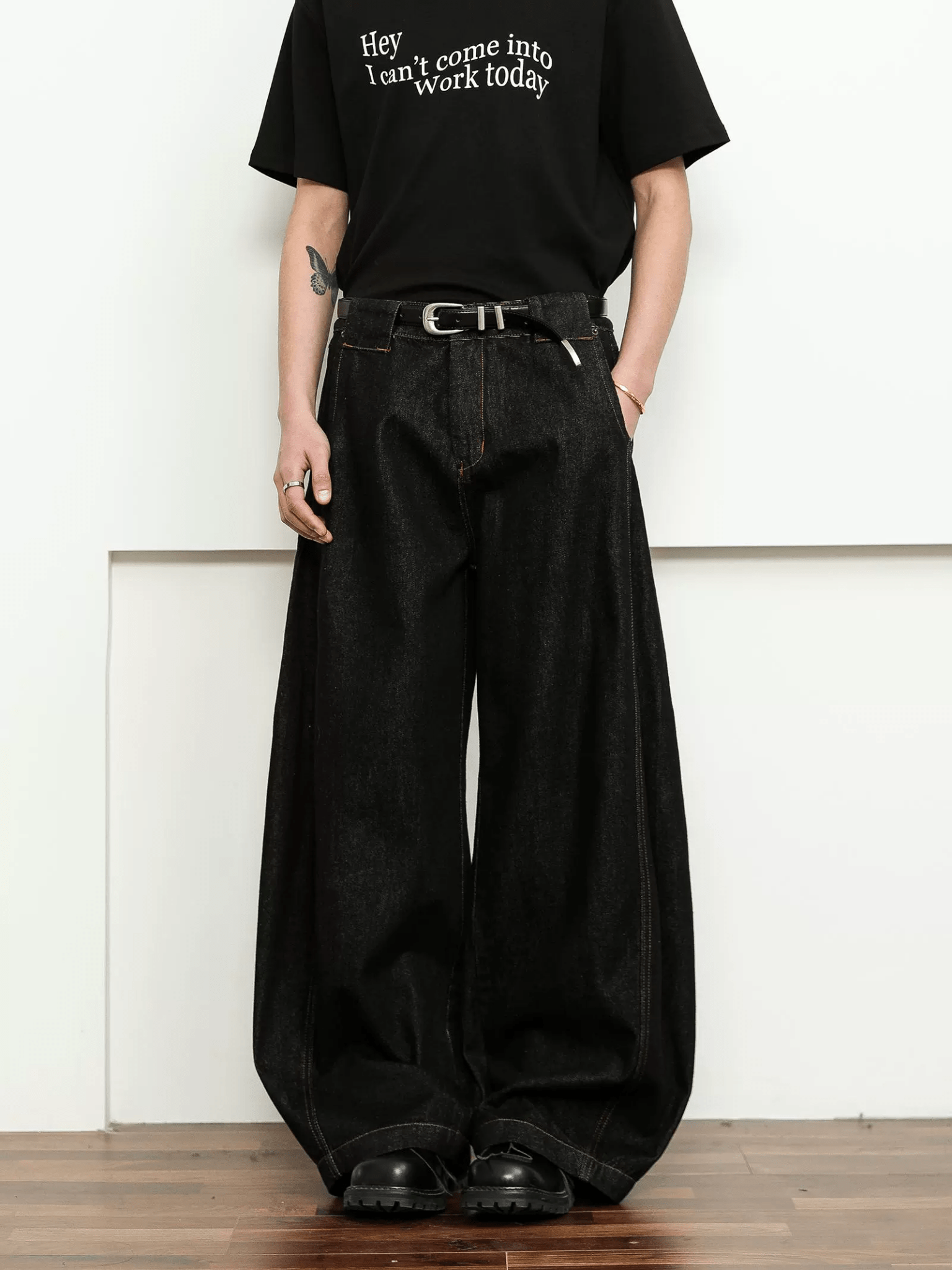 Vintage Baggy Scythe - Cut Wide - Leg Jeans - COPPING THREADS - CT Basics