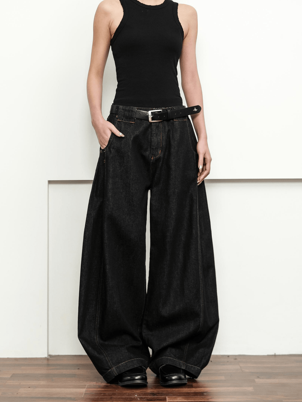 Vintage Baggy Scythe - Cut Wide - Leg Jeans - COPPING THREADS - CT Basics