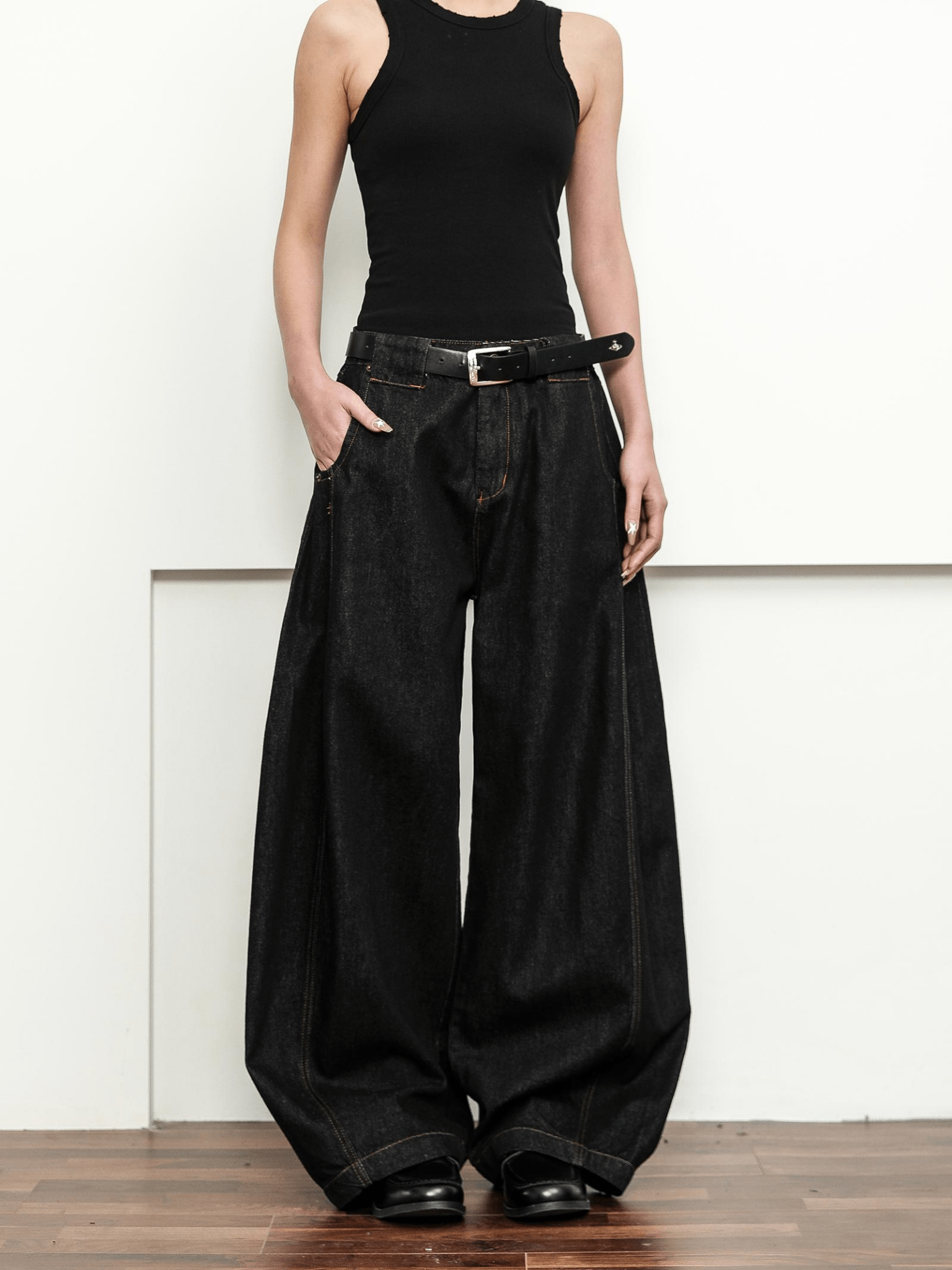 Vintage Baggy Scythe - Cut Wide - Leg Jeans - COPPING THREADS - CT Basics