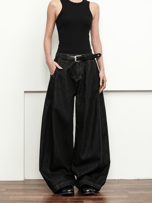 Vintage Baggy Scythe - Cut Wide - Leg Jeans - COPPING THREADS - CT Basics