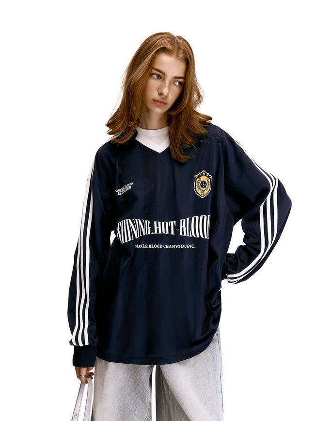 Vintage Blokette Oversized Sport Jersey Shirt Main Image