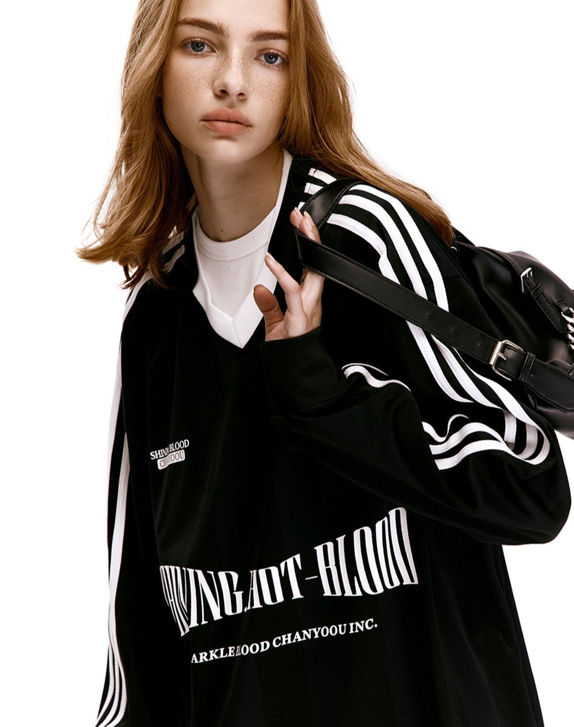 Vintage Blokette Oversized Sports Jersey Shirt - COPPING THREADS - CHICISLAND