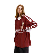 Vintage Blokette Oversized Sports Jersey Shirt - COPPING THREADS - CHICISLAND