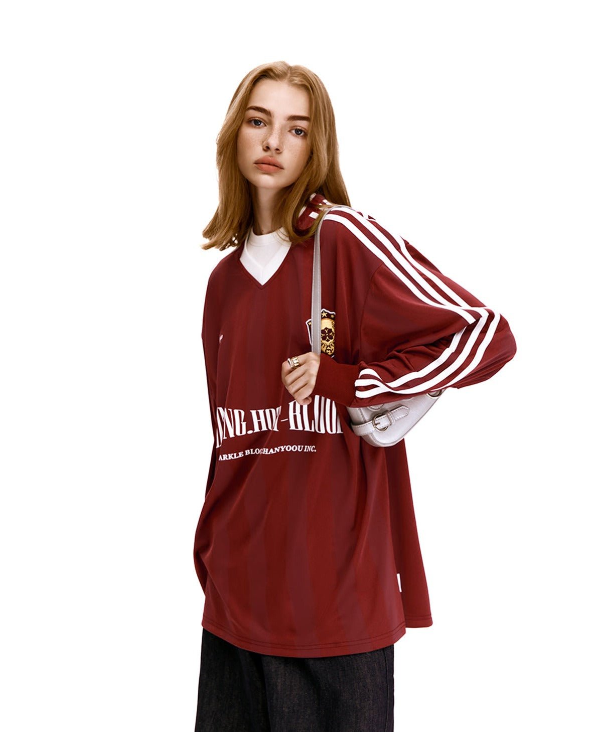Vintage Blokette Oversized Sports Jersey Shirt - COPPING THREADS - CHICISLAND