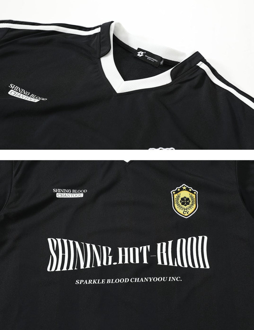 Vintage Blokette Oversized Sports Jersey Tee - COPPING THREADS - CT Select