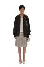 Vintage Bow Embroidered Cotton Zip - Up Hoodie - COPPING THREADS - MOROMORO