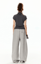 Vintage Bow Print Striped Fitted Tee - COPPING THREADS - CT Select