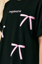 Vintage Bow Puff Print Tee - COPPING THREADS - CHICISLAND