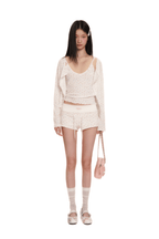 Vintage Bunny Floral Print Ruffled Hem Cami Top - COPPING THREADS - MOROMORO