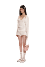 Vintage Bunny Floral Print Ruffled Hem Cami Top - COPPING THREADS - MOROMORO