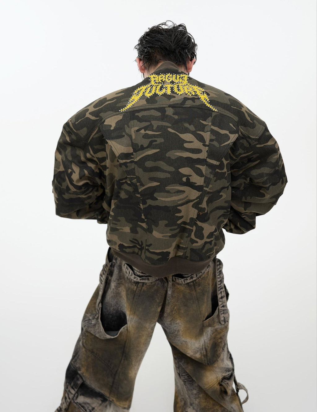 Vintage Camo Bomber Jacket - COPPING THREADS - ArguE CulturE