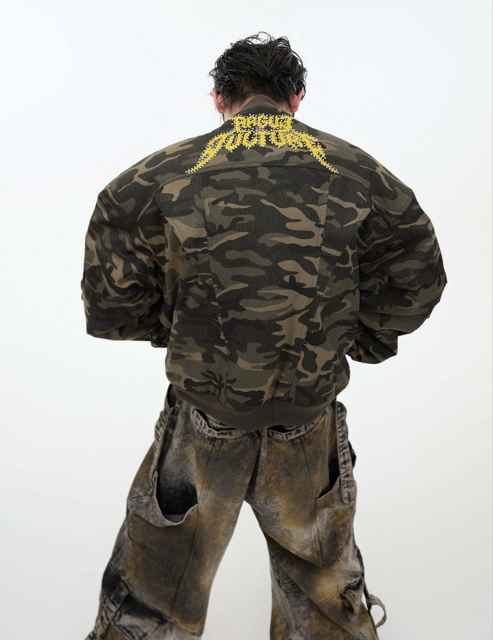 Vintage Camo Bomber Jacket - COPPING THREADS - ArguE CulturE