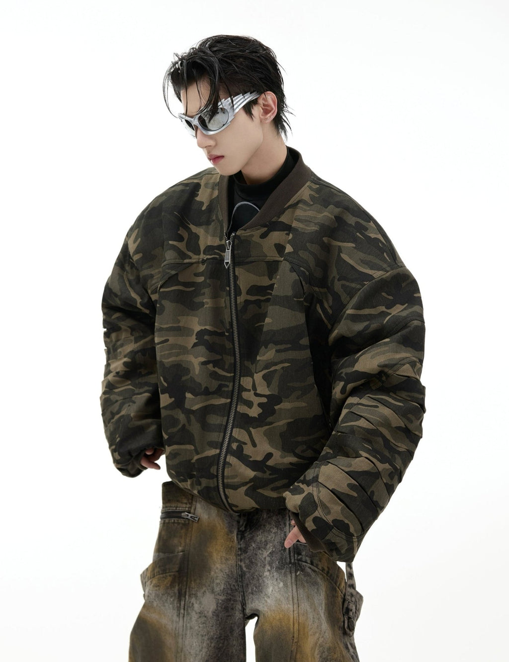 Vintage Camo Bomber Jacket - COPPING THREADS - ArguE CulturE
