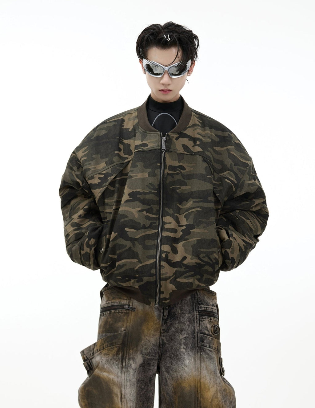 Vintage Camo Bomber Jacket - COPPING THREADS - ArguE CulturE