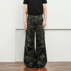 Vintage Camo Wide - Leg Cargo Pants - COPPING THREADS - CT Select