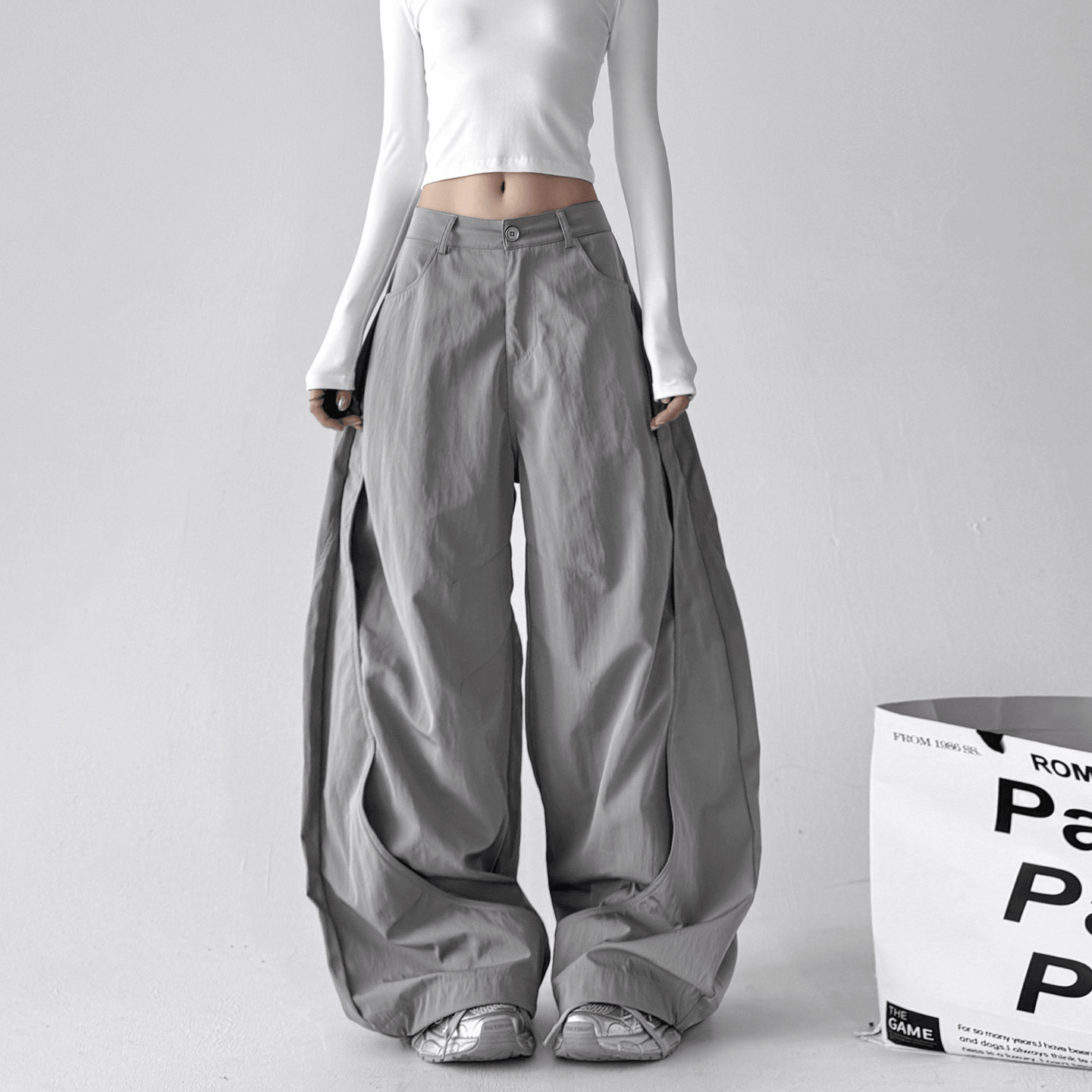 Vintage Cargo Wide-Leg Pants - CT125 - COPPING THREADS - CT Select Main image