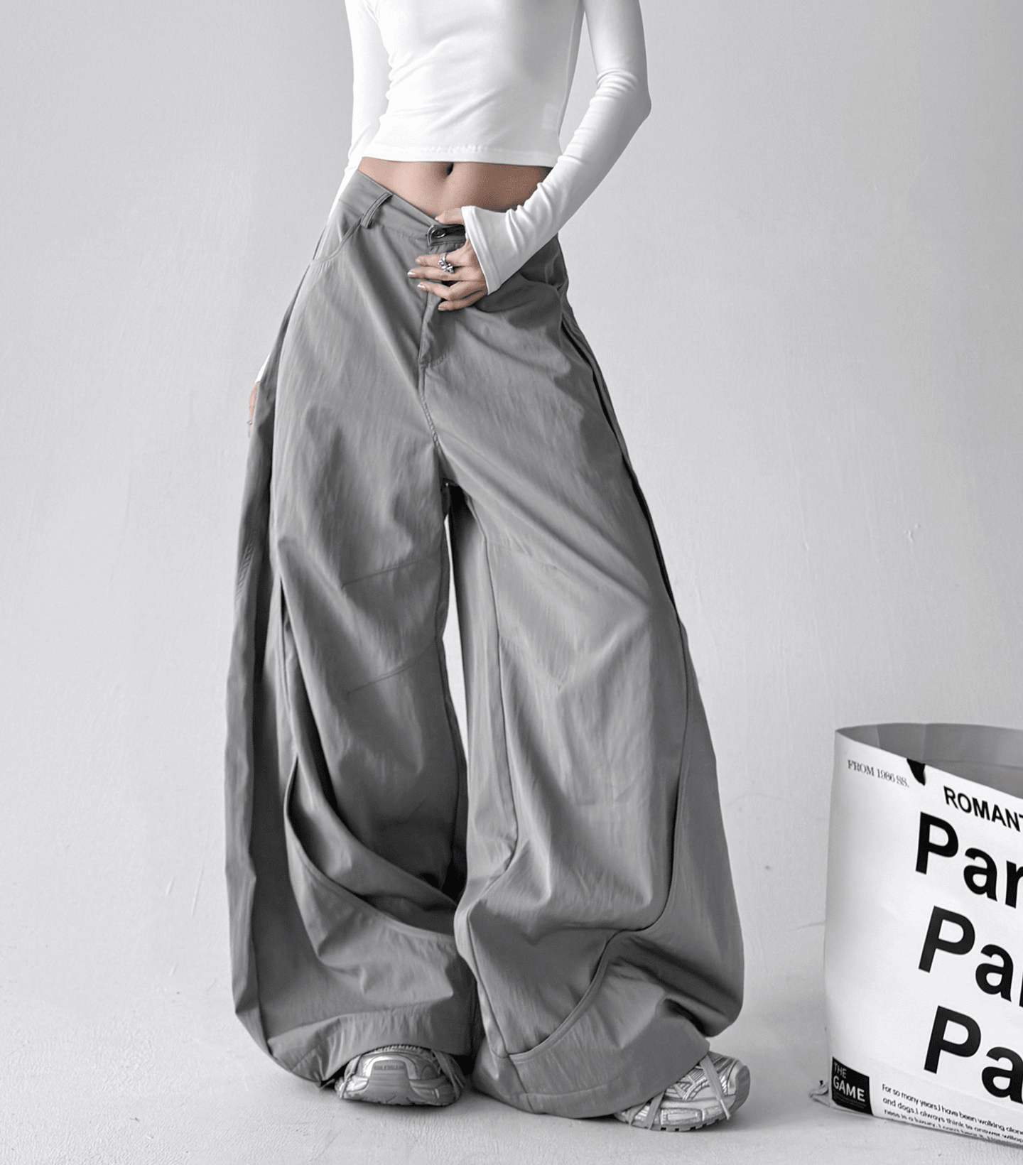 Vintage Cargo Wide-Leg Pants - CT125 - COPPING THREADS - CT Select