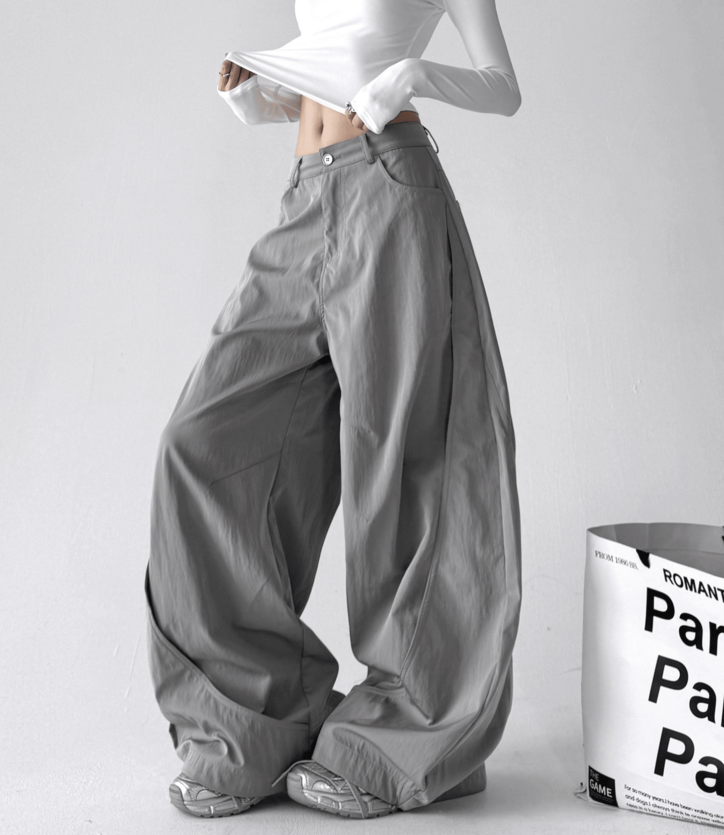 Vintage Cargo Wide-Leg Pants - CT125 - COPPING THREADS - CT Select