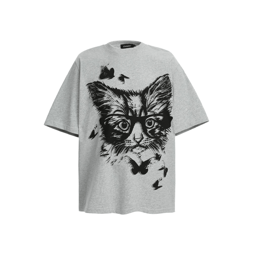 Vintage Cartoon Cat Graphic Tee - COPPING THREADS - CT Select