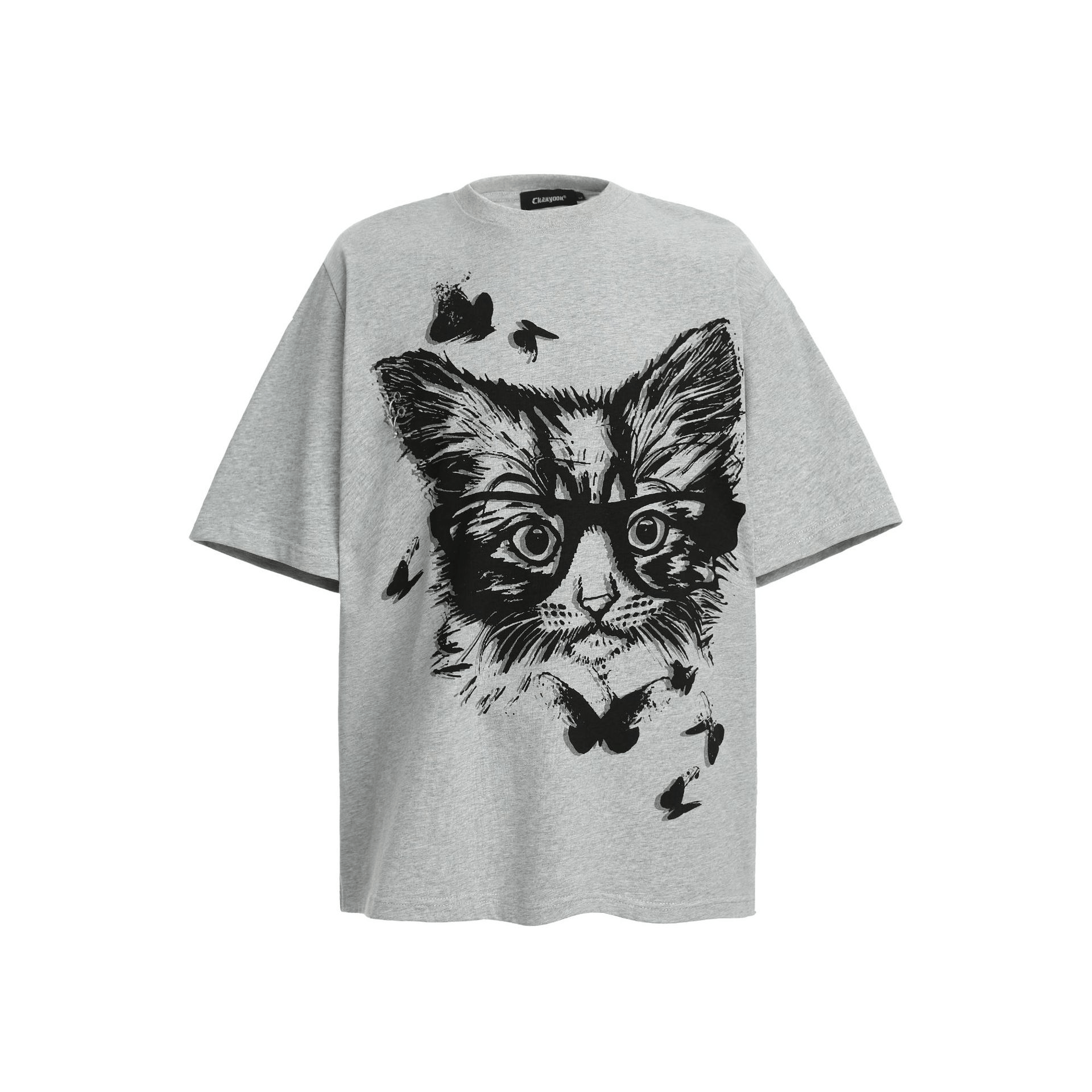 Vintage Cartoon Cat Graphic Tee - COPPING THREADS - CT Select