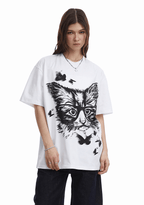 Vintage Cartoon Cat Graphic Tee - COPPING THREADS - CT Select