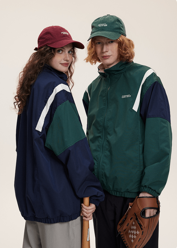 Vintage Collegiate Stand Collar Jacket - COPPING THREADS - CATTEE