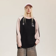 Vintage Colorblock Crewneck Sweater - COPPING THREADS - CATTEE